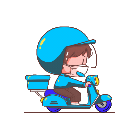 Food Delivery Scooter